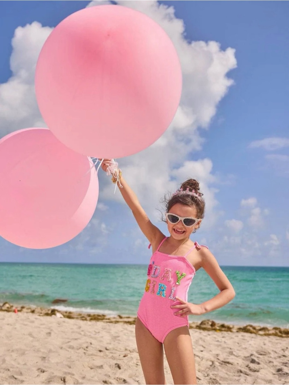 Lola & The Boys “Bday Girl” Swimsuit 4